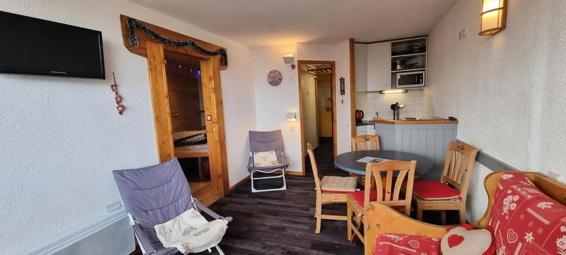 Apartment Residence Diamant - Studio Pour 4 Personnes 244 La Plagne