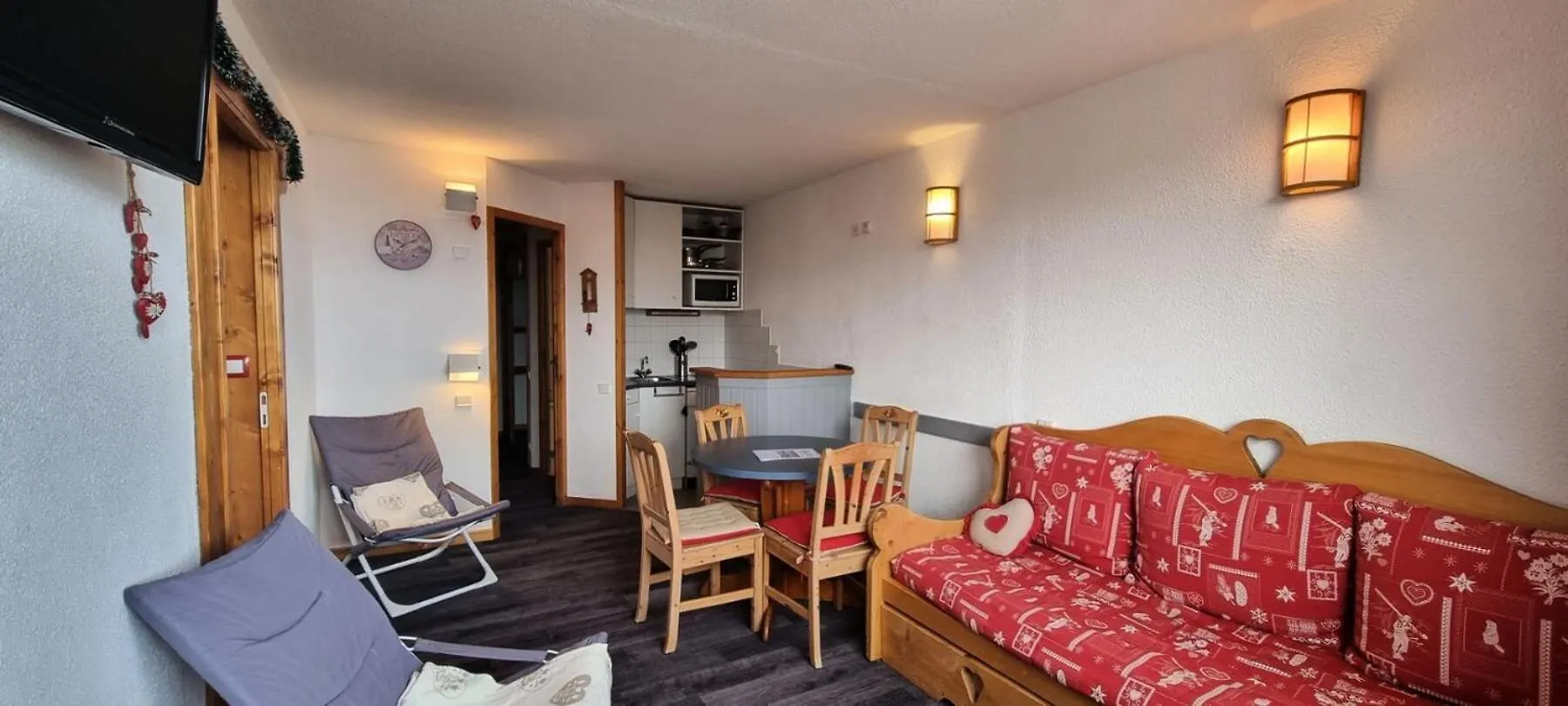 Residence Diamant - Studio Pour 4 Personnes 244 La Plagne France